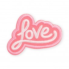 Autocollant sticker pour téléphone/tablette/ordinateur brodé en 3D - Love