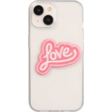 Autocollant sticker pour téléphone/tablette/ordinateur brodé en 3D - Love