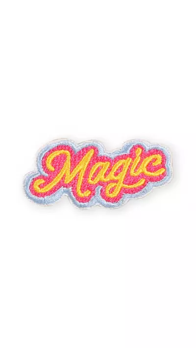 Autocollant sticker pour téléphone/tablette/ordinateur brodé en 3D - Magic