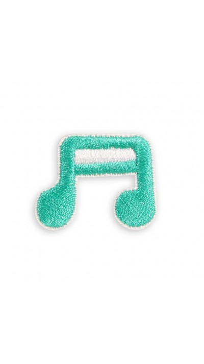 Autocollant sticker pour téléphone/tablette/ordinateur brodé en 3D - Music note