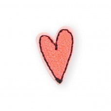 Sticker Aufkleber für Handy/Tablet/Computer 3D gestickt - Kleines Herz