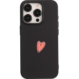 Sticker Aufkleber für Handy/Tablet/Computer 3D gestickt - Kleines Herz