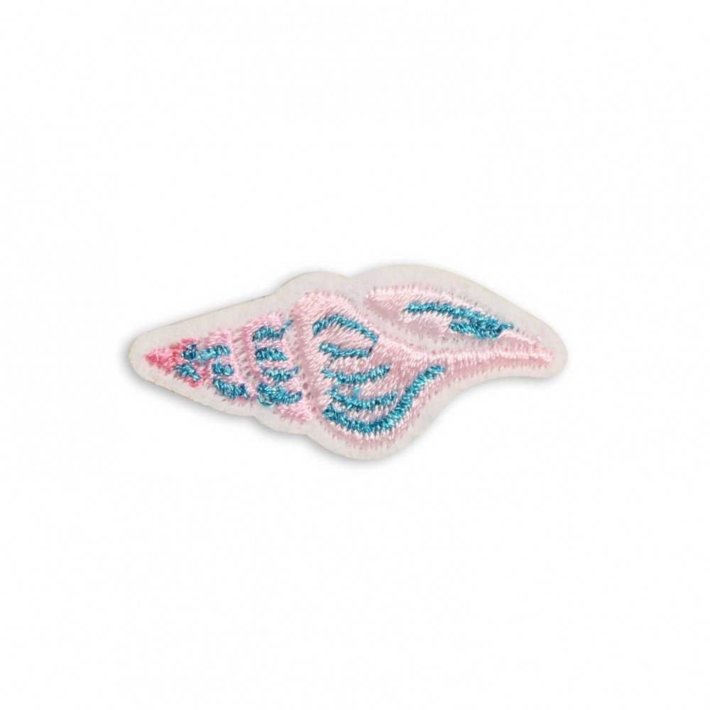 Autocollant sticker pour téléphone/tablette/ordinateur brodé en 3D - Pink Beach Shell