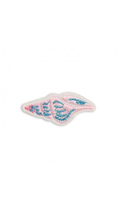 Autocollant sticker pour téléphone/tablette/ordinateur brodé en 3D - Pink Beach Shell