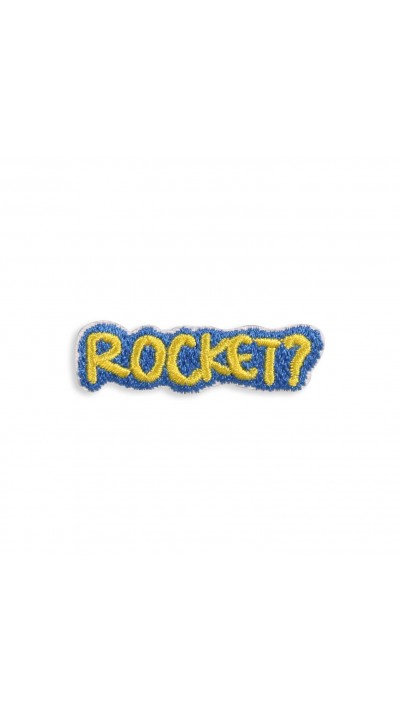 Sticker Aufkleber für Handy/Tablet/Computer 3D gestickt - ROCKET Sticker