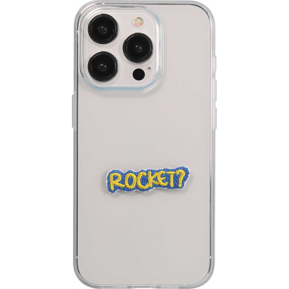 Autocollant sticker pour téléphone/tablette/ordinateur brodé en 3D - ROCKET Sticker