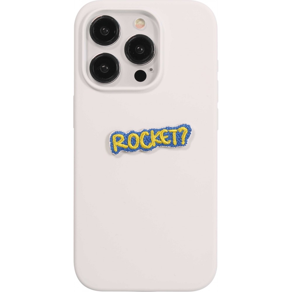 Autocollant sticker pour téléphone/tablette/ordinateur brodé en 3D - ROCKET Sticker