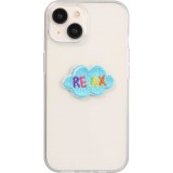 Sticker Aufkleber für Handy/Tablet/Computer 3D gestickt - Relax
