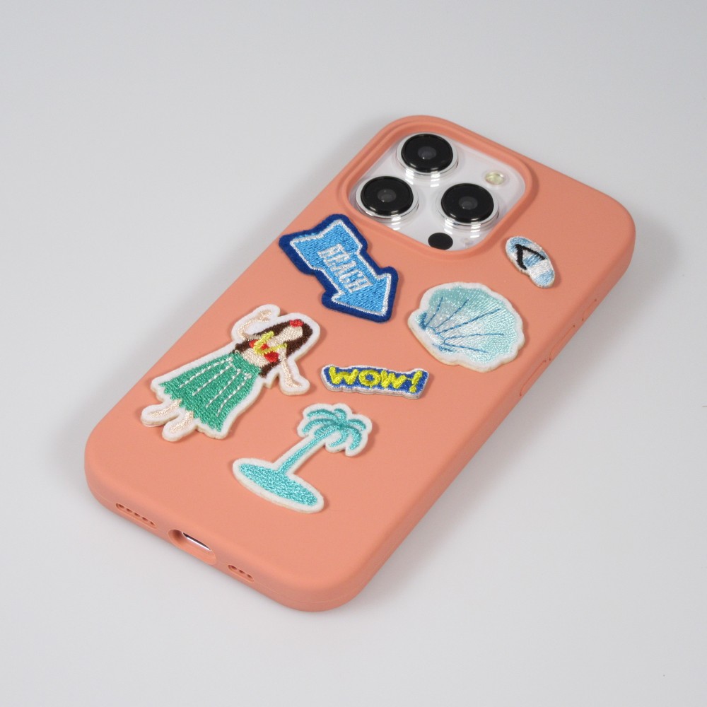 Autocollant sticker pour téléphone/tablette/ordinateur brodé en 3D - Seastar