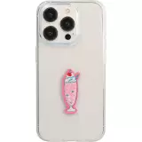 Sticker Aufkleber für Handy/Tablet/Computer 3D gestickt - Strawberry Ice Cream Drink