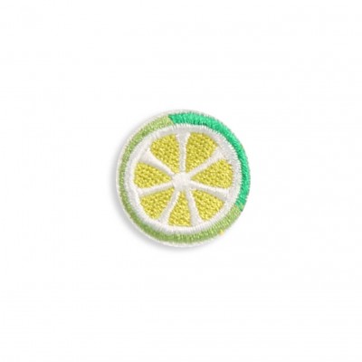 Autocollant sticker pour téléphone/tablette/ordinateur brodé en 3D - Sweet Lime
