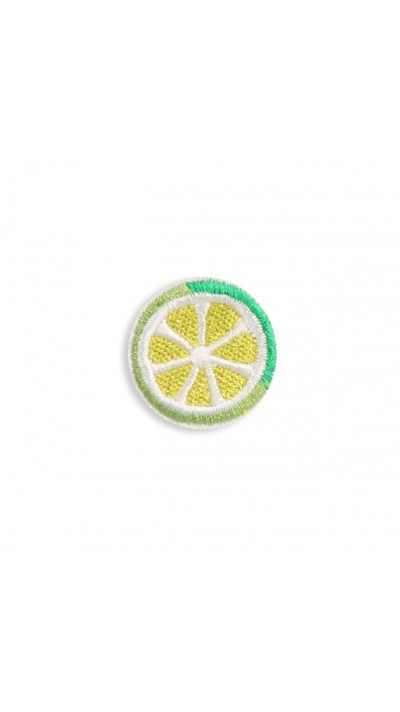 Autocollant sticker pour téléphone/tablette/ordinateur brodé en 3D - Sweet Lime