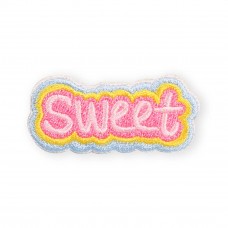 Autocollant sticker pour téléphone/tablette/ordinateur brodé en 3D - Sweet