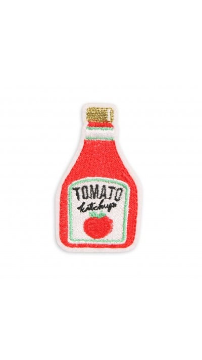 Autocollant sticker pour téléphone/tablette/ordinateur brodé en 3D - Tomato ketchup