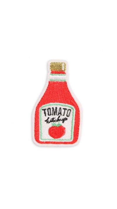 Autocollant sticker pour téléphone/tablette/ordinateur brodé en 3D - Tomato ketchup