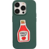 Autocollant sticker pour téléphone/tablette/ordinateur brodé en 3D - Tomato ketchup