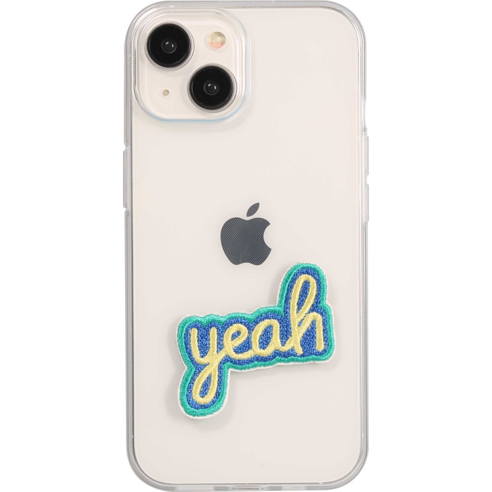 Autocollant sticker pour téléphone/tablette/ordinateur brodé en 3D - Yeah