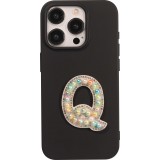 Sticker Aufkleber für Handy/Tablet/Computer 3D Pearls Multifarben - Buchstabe Q