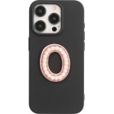 Sticker Aufkleber für Handy/Tablet/Computer 3D Pearls Rosa - Buchstabe O