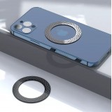 Universeller MagSafe Aufkleber für Smartphone Hüllen Android & iOS Plastiküberzug - Weiss