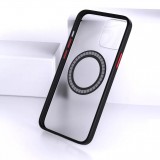 Universeller MagSafe Aufkleber für Smartphone Hüllen Android & iOS Plastiküberzug - Weiss