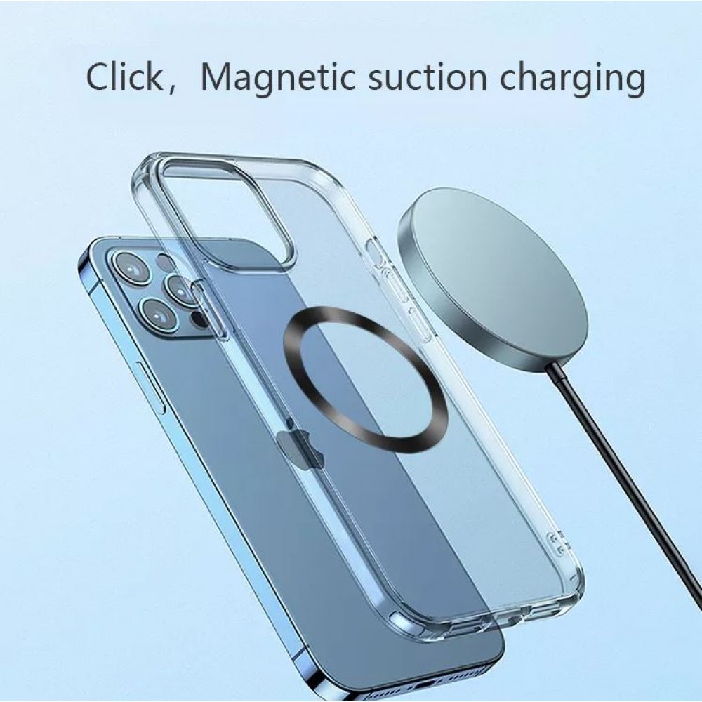 Universeller MagSafe Aufkleber für Smartphone Hüllen für Android & iOS Smartphones - Weiss