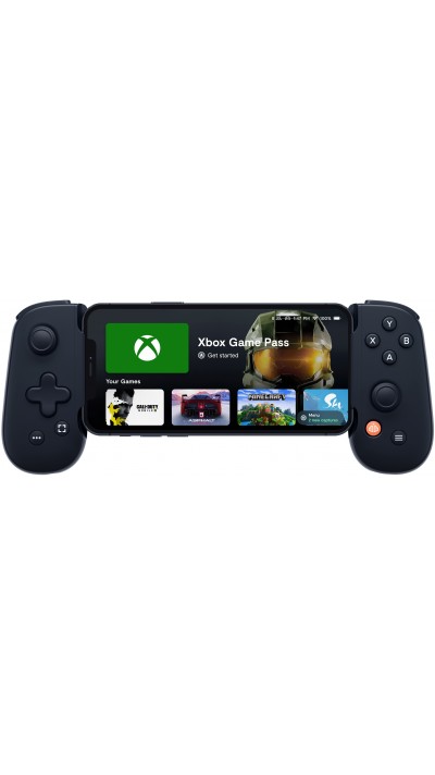 Backbone One - Manette de jeu mobile iPhone pour PlayStation, Xbox ou PC - Noir