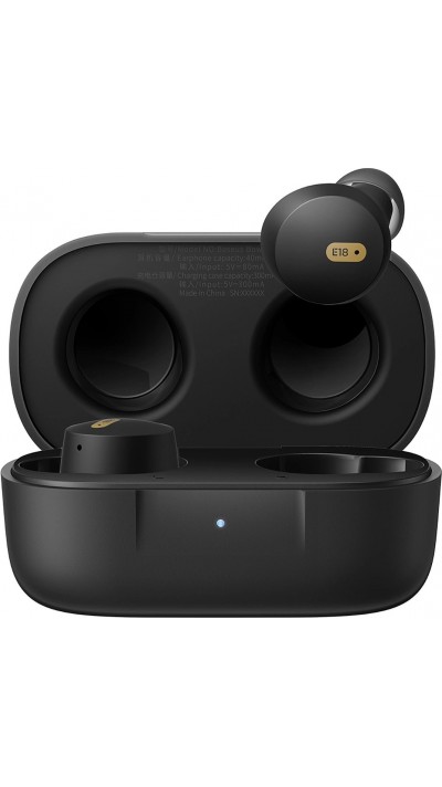 Baseus Bowie E18 Bluetooth 5.3 TWS In-Ear écouteurs IPX4 avec étui de charge - Noir