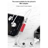 Baseus Audio Converter Adapter L46 Doppel-Lightning Anschluss (iPhone) - Schwarz