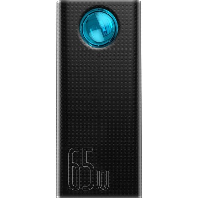 Baseus Amblight Powerbank 65W 30000mAh tragbare Ladegerät - Schwarz
