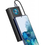Baseus Amblight Powerbank 65W 30000mAh tragbare Ladegerät - Schwarz