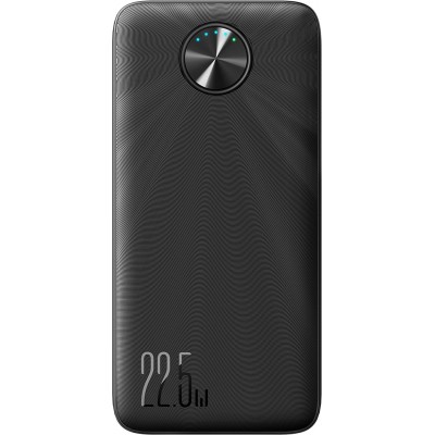 Powerbank Joyroom JR-PBF15 10000mAh USB-C USB-A 22.5W tragbare Ladegerät - Schwarz