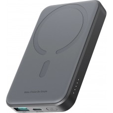 Batterie Externe Joyroom JR-W020 Mini 5000mAh USB-A / USB-C Induction 20W avec Câble USB-C - Noir