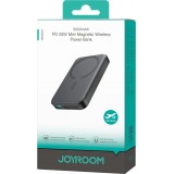 Batterie Externe Joyroom JR-W020 Mini 5000mAh USB-A / USB-C Induction 20W avec Câble USB-C - Noir