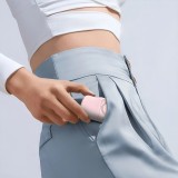 Batterie Externe Wozinsky WF16-YCS 5000mAh 15W USB-C Mini avec Câble USB-C Intégré et Chargeur Apple Watch - Rose
