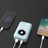 Batterie Externe portable Power Bank Dudao K21Pro Mini 20000mAh 22.5W fashion avec lanière Fast Charge - Bleu