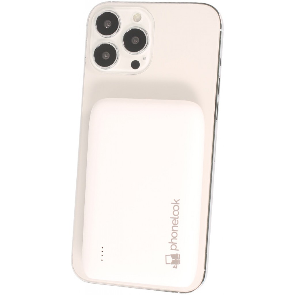 Batterie externe MagSafe Qi 15W Power Bank 5000 mAh sans fil PhoneLook -  Noir - Acheter sur PhoneLook