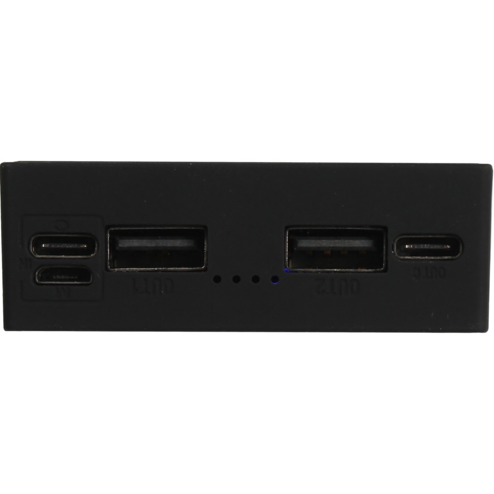 Batterie Externe Personnalisable 10 000 mAh - Power Bank avec Photo ou Logo, Compacte avec USB-C & USB-A, Idéale pour Cadeau