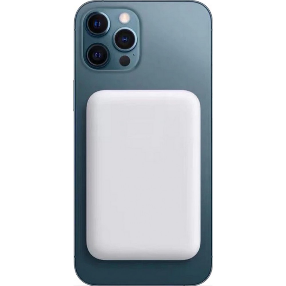 Batterie externe magnétique 15W - Wireless charger pour iPhones avec  MagSafe - Blanc - Acheter sur PhoneLook
