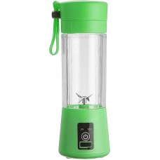 Tragbarer & kleiner Blender / Mixer für Smoothies & Protein Shakes für unterwegs (380ml) - Grün