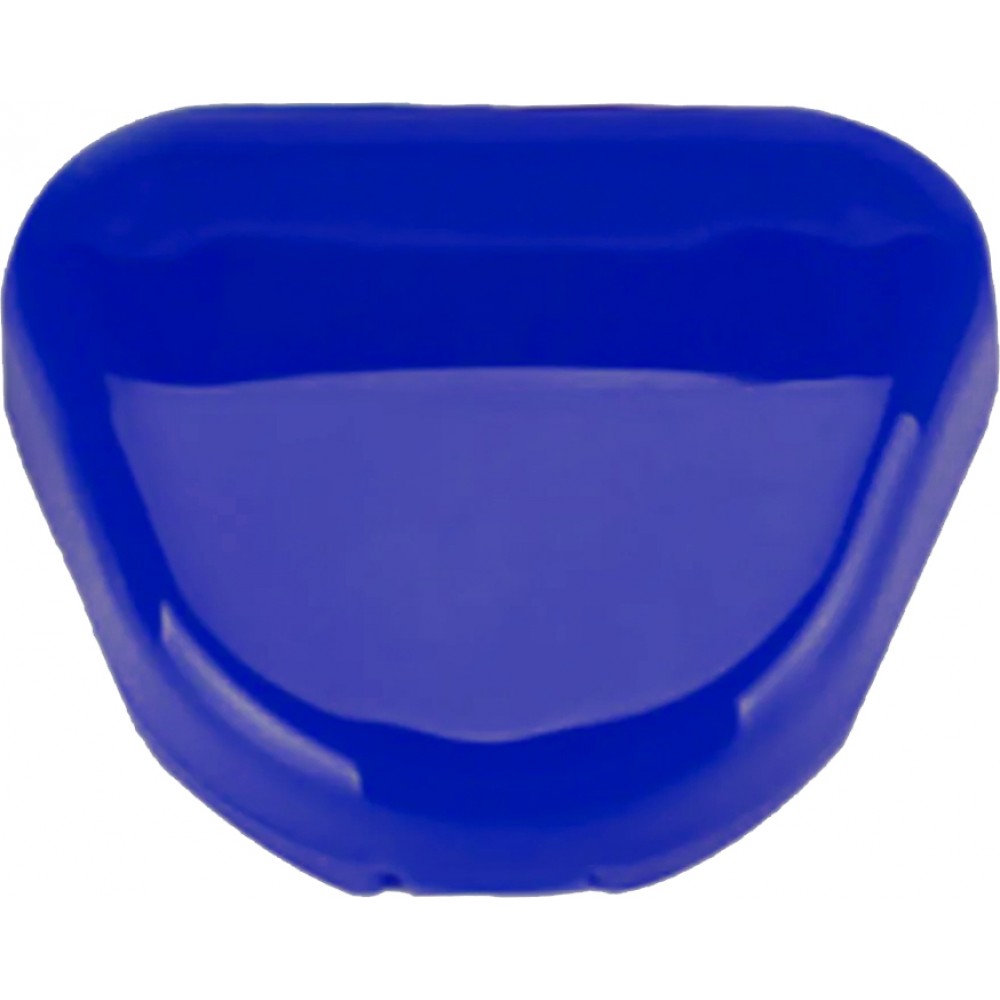 Schachtel für Zahnspange oder Zahnprothese - Blau