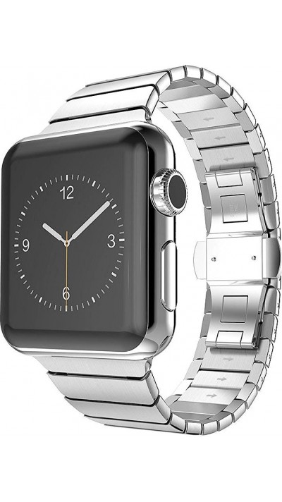 Bracelet Premium intégrale en acier- Apple Watch 44/45/46/49 mm