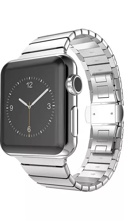 Bracelet Premium intégrale en acier- Apple Watch 44/45/46/49 mm