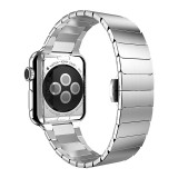 Premium-Vollstahlarmband silber - Apple Watch 38/40/41/42 mm