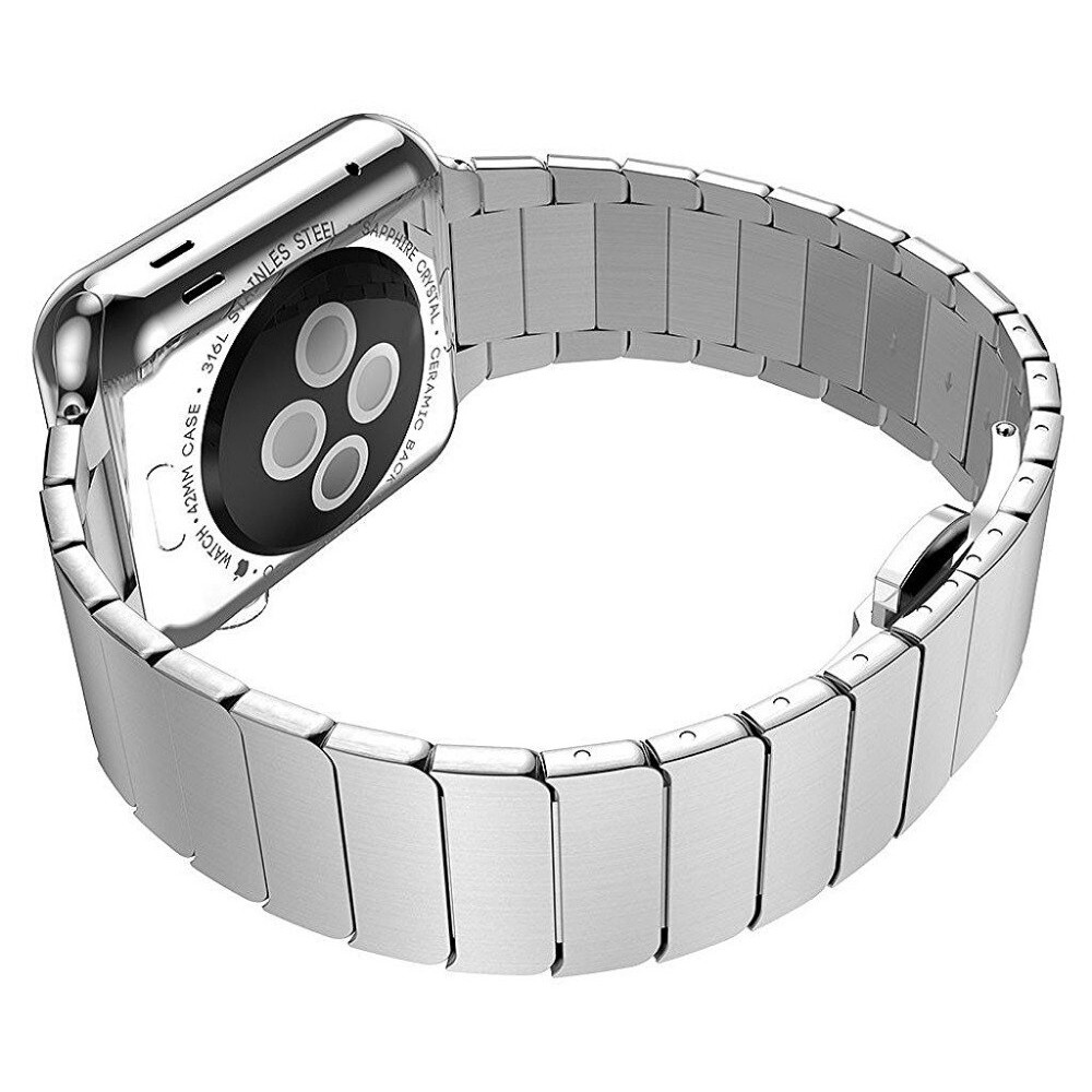 Bracelet Apple Watch 41mm / 40mm / 38 mm en Silicone Soft touch Ajustable  Beige - Français