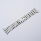 Premium-Vollstahlarmband silber - Apple Watch 38/40/41/42 mm