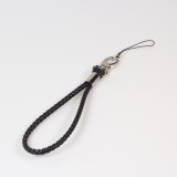 Bracelet de support universel pour téléphone - Cordon tressé avec crochet