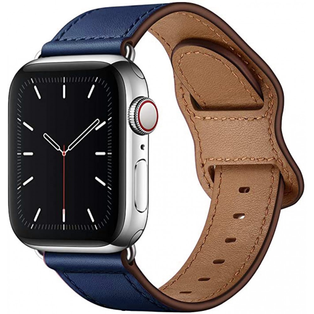 Bracelet Apple Watch nylon (bleu foncé) 