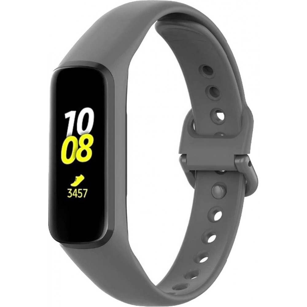 Bracelet de rechange en Silicone - Galaxy Fit2 - Gris