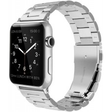 Bracelet à maillons en acier - Argent - Apple Watch 38mm / 40mm / 41mm